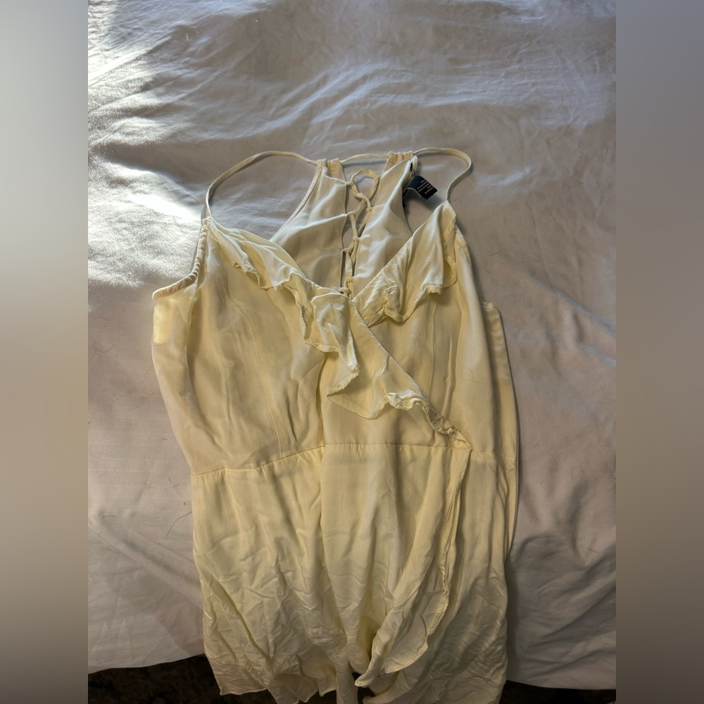 Forever 21 Cream Mini Dress